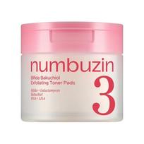 [numbuzin] Nr. 3 Bifida Bakuchiol šveičiamieji toniko diskeliai 190ml 70 vnt.