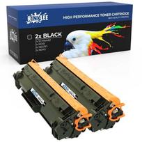2x BLACK CF244A 44A Compatible Toner Cartridge for HP LaserJet Pro M15a M15w M16a M16w MFP M28a M28w M29a M29w