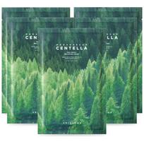 SKIN1004 Madagascar Centella Tea-Trica Relaxing Mask - Cooling & Acne Calming Sheet Mask - 5 Sheets (24ml)