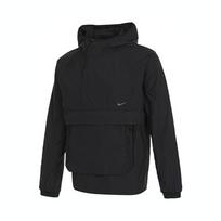 Nike A.P.S. Vyriškas vandeniui atsparus pusiau užsegamas su gobtuvu švarkas Juodas FN3873-010 XXL