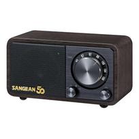 Sangean 50-mečio plačiajuostis FM suderinamas FM radijas Bluetooth medinis kompaktiškas garsiakalbis WR-301 ir garsiakalbis, korpusas, delno dydžio