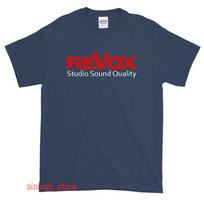 Naujas Revox logotipas Vyriški juokingi marškinėliai JAV dydis S-XXL L