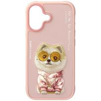 Nimmy akinių šaunus nagų dėklas iPhone 17 - Rožinis