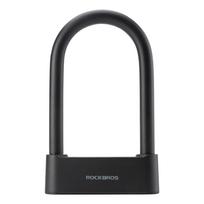 Rockbros 32210818001 SMART Dviračių užraktas su piršto atspaudų skaitytuvu ir Bluetooth ryšiu - Juodas