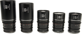Laowa NanomorphÂ S35 PrimeÂ 5 LensÂ Bundle Â (27mm, 35mm, 50mm, 65mm, 80mm) (Silver) Sony E