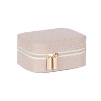 Juvelyrinių dirbinių dėžutė SEZANE XS 9,5 × 7,5 × 5 cm, smėlio spalvos