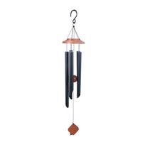 Vėjo varpas NATURE'S MELODY H63cm, juodos/rudos spalvos