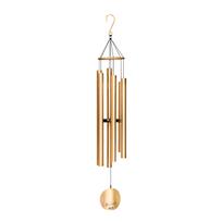 Vėjo varpelis NATURE'S MELODY H116cm, aukso spalvos