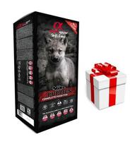 ALPHA SPIRIT Complete PUPPIES minkštas maistas 9kg + STAIGMENA ŠUNUI