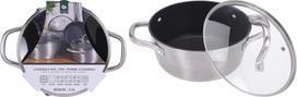 Puodas Excellent Houseware, 20 cm, 2.5 l, sidabro sp.