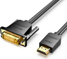 CABLE HDMI TO DVI 2M/BLACK ABFBH VENTION ABFBH | 6922794732827