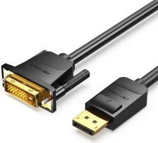 CABLE DP TO DVI 1M/BLACK HAFBF VENTION HAFBF | 6922794745278
