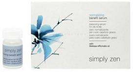 „Simply Zen“ normalizuojantis nenuplaunamas galvos odos serumas balansui atkurti, 12 vnt., 5 ml