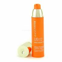 „Lancaster Precious Sun“ jaunystę pratęsiantis kremas nuo saulės „Kreminis“ veidui, kaklui ir dekoltė sričiai SPF 10, 50 ml