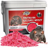 STIPRŪS GRANULIŲ NUODAI NUO ŽIURKIŲ IR PELIŲ NO PEST 5KG