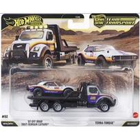 PRE-ORDER Hot Wheels Premium Team Transport Modeliukas 1967 Off Road Camaro + Off road Murica Flat Bed