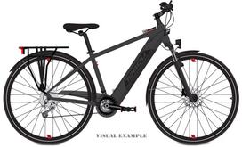 Elektrinis dviratis Tabou Kinetic UP ECO anthracite-red-18"
