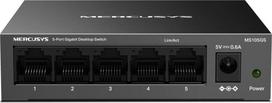 Mercusys MS105GS - Desktop switch, 5 Gigabit ports, black