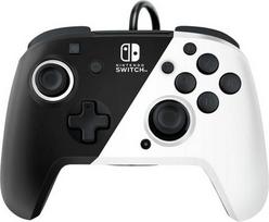PDP Nintendo Switch Faceoff Deluxe Controller + Audio - Black & White