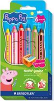 Staedtler – Peppa Pig Colouring Pencils – 6 pcs ass (140 C6 L1)
