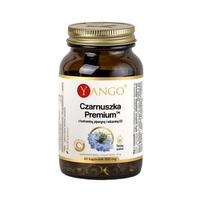 YANGO Premium juodųjų kmynų skonio kapsulės su kurkuminu, piperinu ir vitaminu D3 - 60 kapsulių