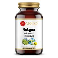 YANGO Rutinas su vitaminu C ir kvercetinu - 90 kapsulių