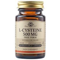 SOLGAR L-cisteinas 500 mg - 30 kapsulių