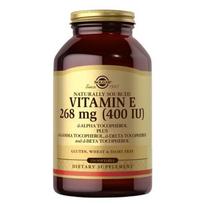 SOLGAR vitamino E mišinys 268 mg (400 TV) - 250 kapsulių