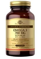 SOLGAR dvigubo stiprumo Omega-3 - 60 kapsulių
