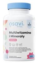 OSAVI multivitaminai ir mineralai moterims - 90 kapsulių