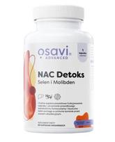 OSAVI NAC Detox, selenas ir molibdenas - 60 kapsulių