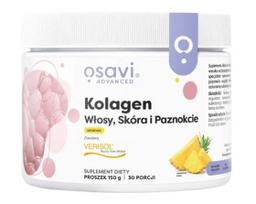 OSAVI Kolagenas plaukams, odai ir nagams, ananasų skonio - 150 g