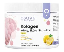 OSAVI Kolagenas plaukams, odai ir nagams, citrinų skonio - 150 g