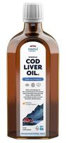 OSAVI Norvegiškas menkių kepenų aliejus 1000 mg Omega 3, natūralus apelsinų skonis - 250 ml