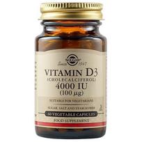 SOLGAR Vitaminas D3 4000 TV 100 mcg - 60 kapsulių