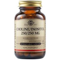 SOLGAR Cholinas/Inozitolis 250 mg - 50 kapsulių