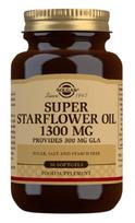 SOLGAR Super Starflower Oil 1300 mg - agurklių aliejus - 30 kapsulių