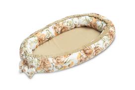 Kūdikio lizdelis "Floral beige" 