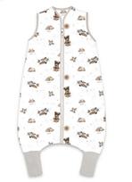 Miegmaišis kūdikiui "Aviator teddy beige" su kojomis 2-2.5 TOG