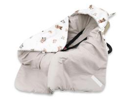 Pledas vokelis automobilinei kėdutei "Aviator teddy beige" 