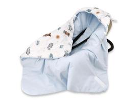 Pledas vokelis automobilinei kėdutei "Aviator teddy blue" 