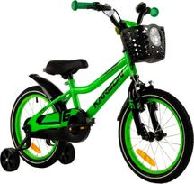 Dviratis Karbon Comet 16 green neon
