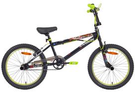 Dviratis Karbon BMX 20 black-lime