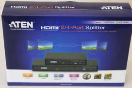 SALE OUT. Aten VS184A 4-Port 4K HDMI  Splitter | SALE OUT. Aten | 4-Port 4K HDMI Splitter | VS184A | Warranty 24 month(s) | UNPACKED, WITHOUT POWER WIRE VS184A-AT-GSO | 2000001416273