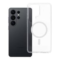 Forcell F-Protect Clear Hybrid Premium dėklas, skirtas Samsung S26 ULTRA, suderinamas su MagSafe, skaidrus