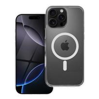 Dėklas skirtas iPhone 16 PRO MAX Forcell F-Protect Clear Hybrid Premium suderinamas su Magsafe skaidrus
