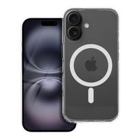 Dėklas skirtas iPhone 16 Forcell F-Protect Clear Hybrid Premium suderinamas su Magsafe skaidrus