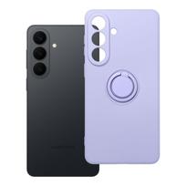 Silikoninis žiedinis dėklas telefonui SAMSUNG S26 Plus violetinis