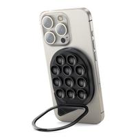 Magnetinis telefono laikiklis su siurbtukais Joyroom JR-ZS418 juodas