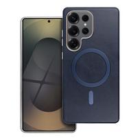 GENTLEMAN MAG COVER Dėklas telefonui, suderinamas su MagSafe, skirtas SAMSUNG S25 ULTRA tamsiai mėlynas